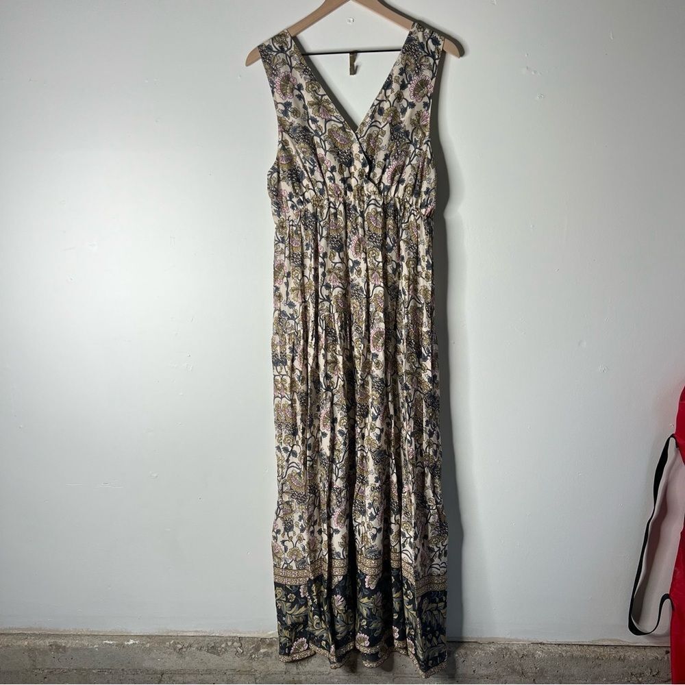 Lascana Sleeveless Modal V-Neck Sundress for Weddings size 12 Maxi - Picture 6 of 9